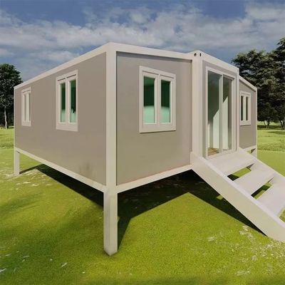 20 ft 40 ft 3 slaapkamers Luxe opvouwbare uitbreidbare container Huis Luxe stijl