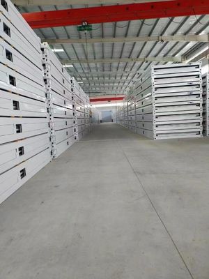 Modulaire kamer PVC-plankvloer Kleine opvouwbare woning voor winkel Hotel Ingenieurswese