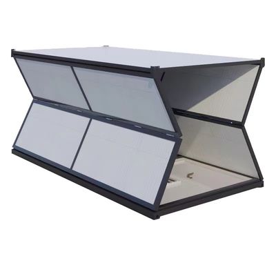 Draagbaar opvouwbaar containerhuis Huis kantoor magazijn winkel hotel prefabrieke vouw
