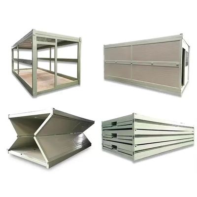 Draagbaar opvouwbaar containerhuis Huis kantoor magazijn winkel hotel prefabrieke vouw