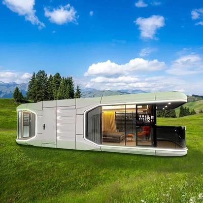 Smart Windproof Hotelgebouw met Rock Wool Sandwich Panel Wall en Mobile Design