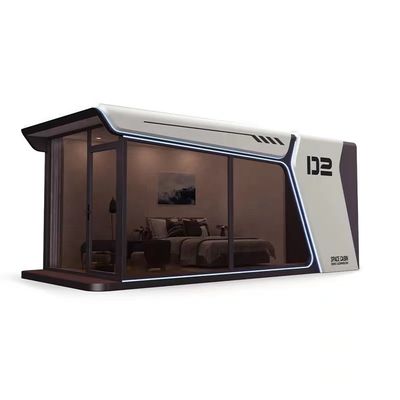 Verkoop Luxe Beach Villa met Smart Windproof Mobile Prefab Space Capsule House