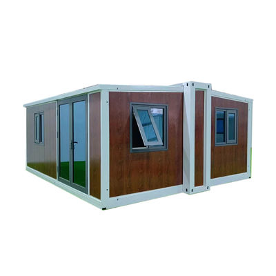 MGO-plank geprefabriceerd kantoor met dubbele vleugel uitbreidingsdoos voor 20ft 40ft container