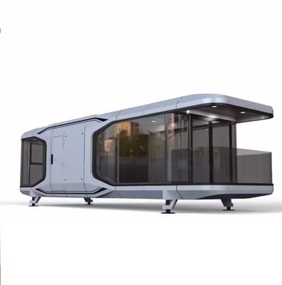 Rock Wool Sandwich Panel Wall Space Capsule Huis Luxe Moderne Prefabricated Huis