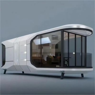 Rock Wool Sandwich Panel Wall Space Capsule Huis Luxe Moderne Prefabricated Huis