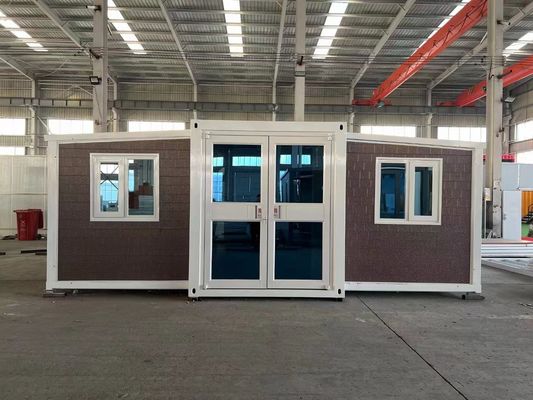 Modern ontwerp 20ft 40ft Double Wing vouwbare hut voor buiten en aanpassing