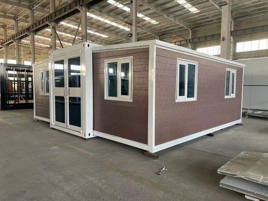 Modern ontwerp 20ft 40ft Double Wing vouwbare hut voor buiten en aanpassing