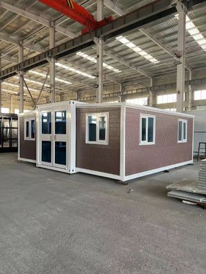 Modern ontwerp 20ft 40ft Double Wing vouwbare hut voor buiten en aanpassing