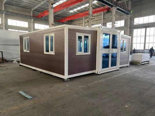 Modern ontwerp 20ft 40ft Double Wing vouwbare hut voor buiten en aanpassing