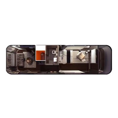 Leefruimte Capsule Huis Luxe Moderne Prefab Huis