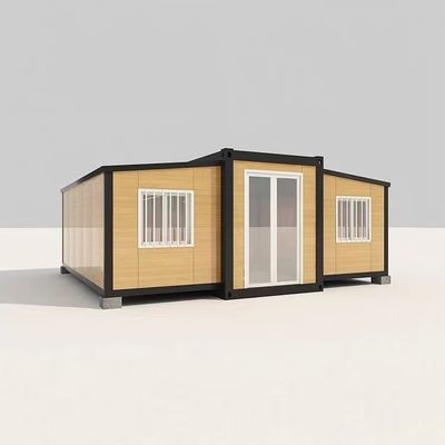 20ft geprefabriceerd vouwbaar draagbaar containerhuis voor kantoren en huizen Luxe stijl