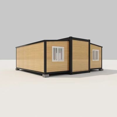 20ft geprefabriceerd vouwbaar draagbaar containerhuis voor kantoren en huizen Luxe stijl