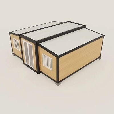 20ft geprefabriceerd vouwbaar draagbaar containerhuis voor kantoren en huizen Luxe stijl